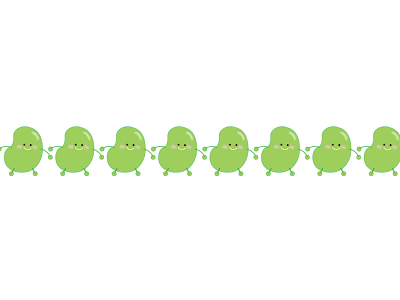 【ベストコレクション】 そら豆 イラスト かわいい 603844