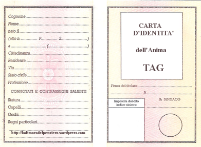 Fac Simile Carta D'identitÃ Word - Soalan w