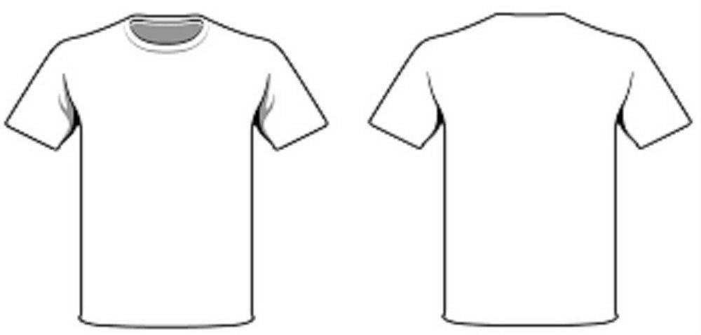 Info Terpopuler 35 Kaos  Putih  Polos Depan Belakang  Untuk 