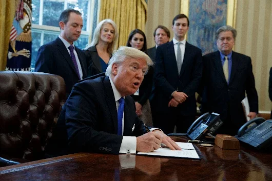 Trump signs orders reviving pipeline projects, TransCanada says it will reapply for Keystone