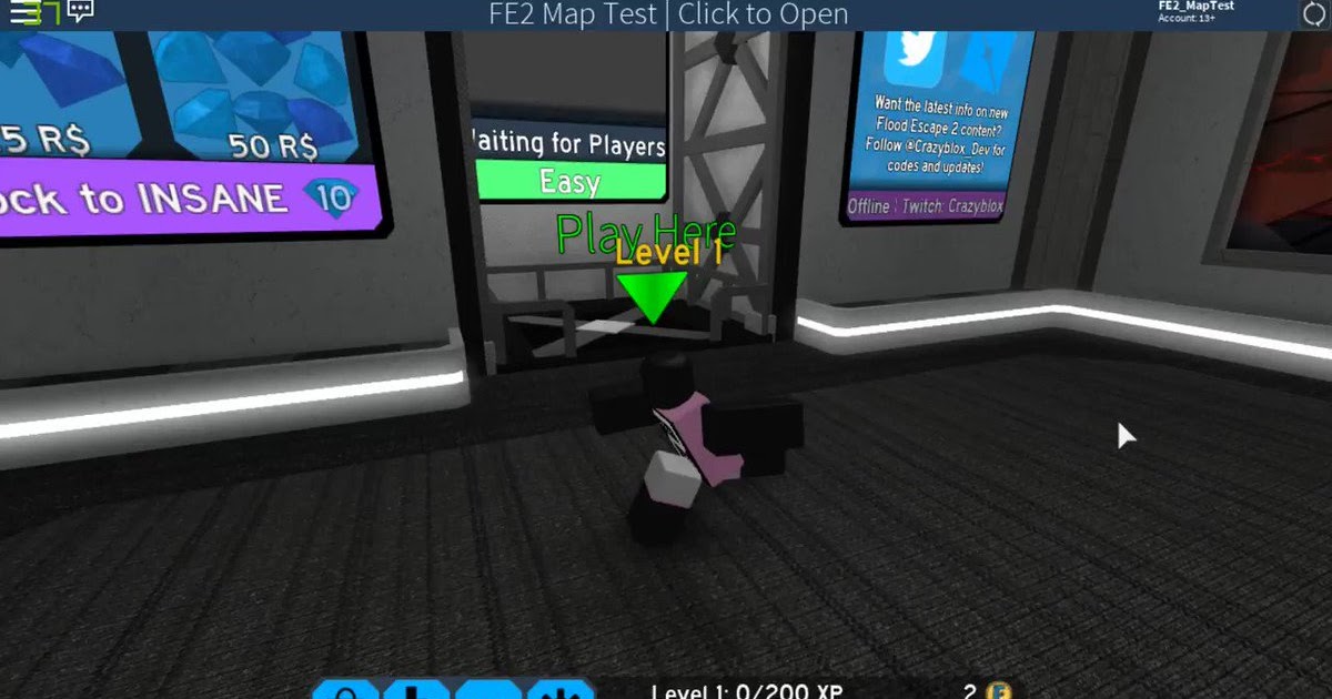 Roblox Fe2 Map Test Ids Wiki Free Robux No Obby - roblox 2 player obby game