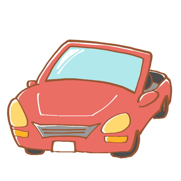 かわいい動物画像 Hd限定スポーツカー イラスト 可愛い
