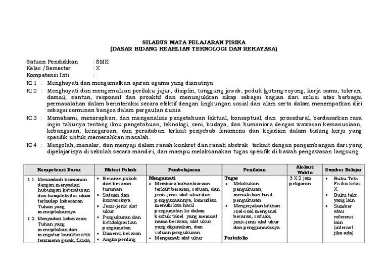 Soal Fisika Kelas 10 Semester 2 Kurikulum 2013 Revisi Smk - Bacaan Siswa