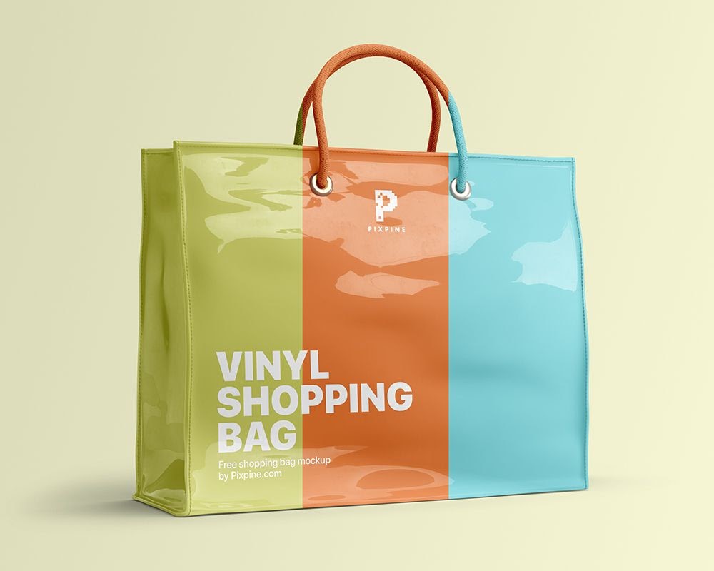 Download 10952+ Shopping Bag Mockup Download Yellow Images Object Mockups