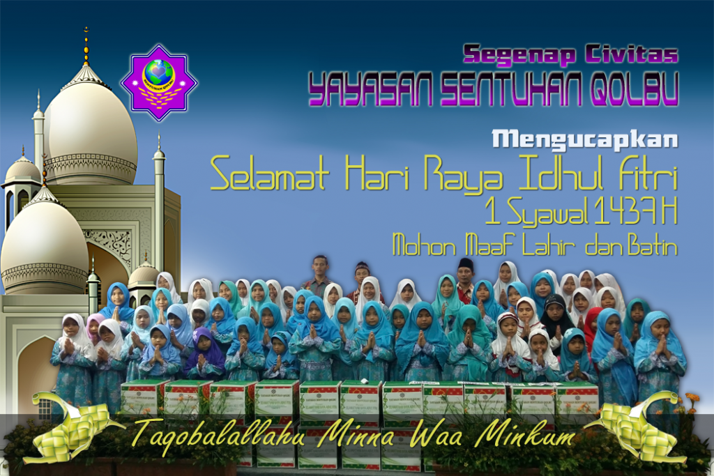 Gambar Ucapan Selamat Hari Raya Idul Fitri Anak Anak ...