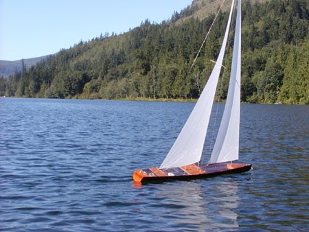 Pond sailboat kits Velera