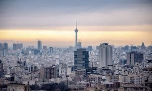 Vista de Teherán, la capital de Irán.