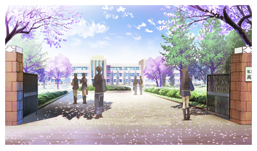 ベストコレクション 校門 イラスト 1307 校門 イラスト 背景 Saikonomuryogazomoo