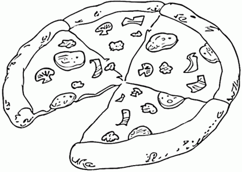 If there were only one food you could have for the rest of your life, how many of you would answer pizza! Free Pizza Coloring Sheets Download Free Pizza Coloring Sheets Png Images Free Cliparts On Clipart Library