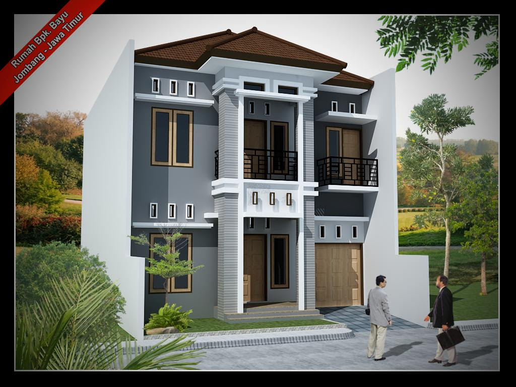 Kumpulan Rumah Desain Minimalis 2 Muka Kumpulan Desain Rumah