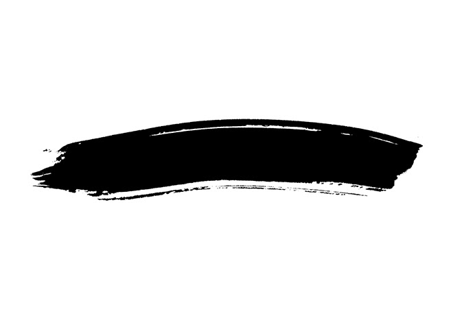 ぜいたく筆 フリー素材 花の画像