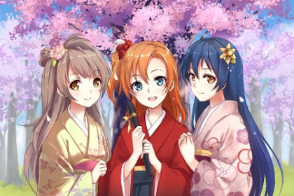 Friendship Anime Girl Group Wallpaper