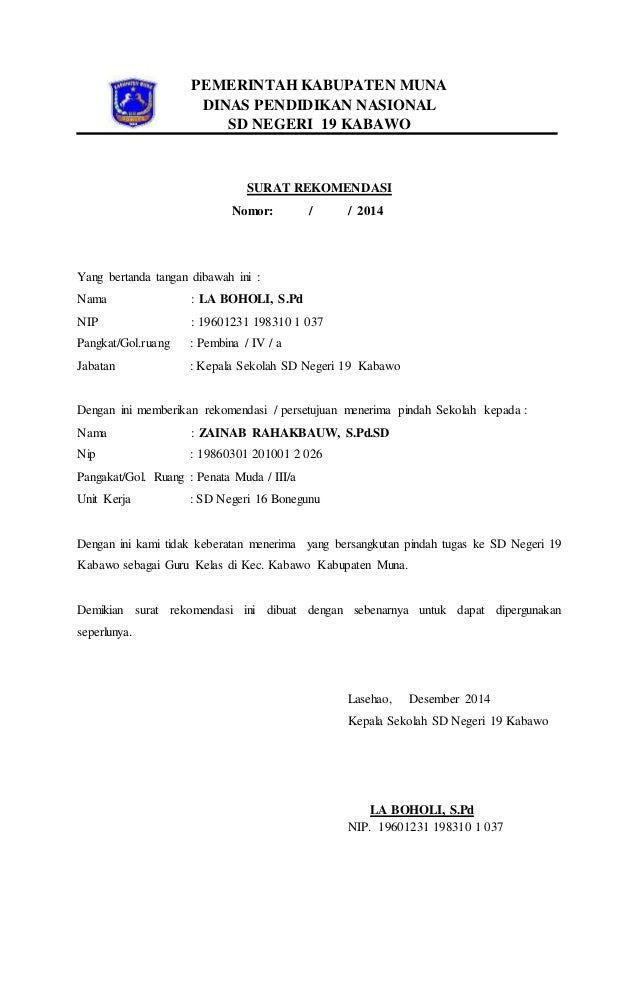 Contoh Surat Rasmi Format 2014 - Contoh O