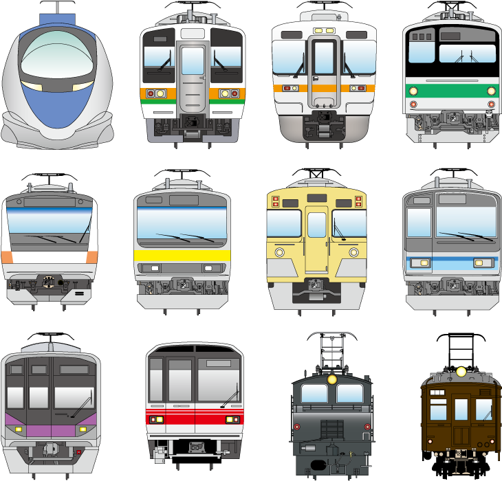 印刷可能無料 電車 イラスト フリー素材 かわいい無料イラスト素材
