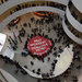 Protests at the Guggenheim Museum in New York.