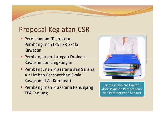 Contoh Proposal Csr Perusahaan - Contoh O