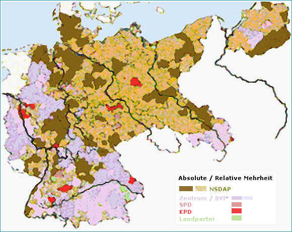 1933 Deutschland Karte : Deutschland oder offiziell die ...