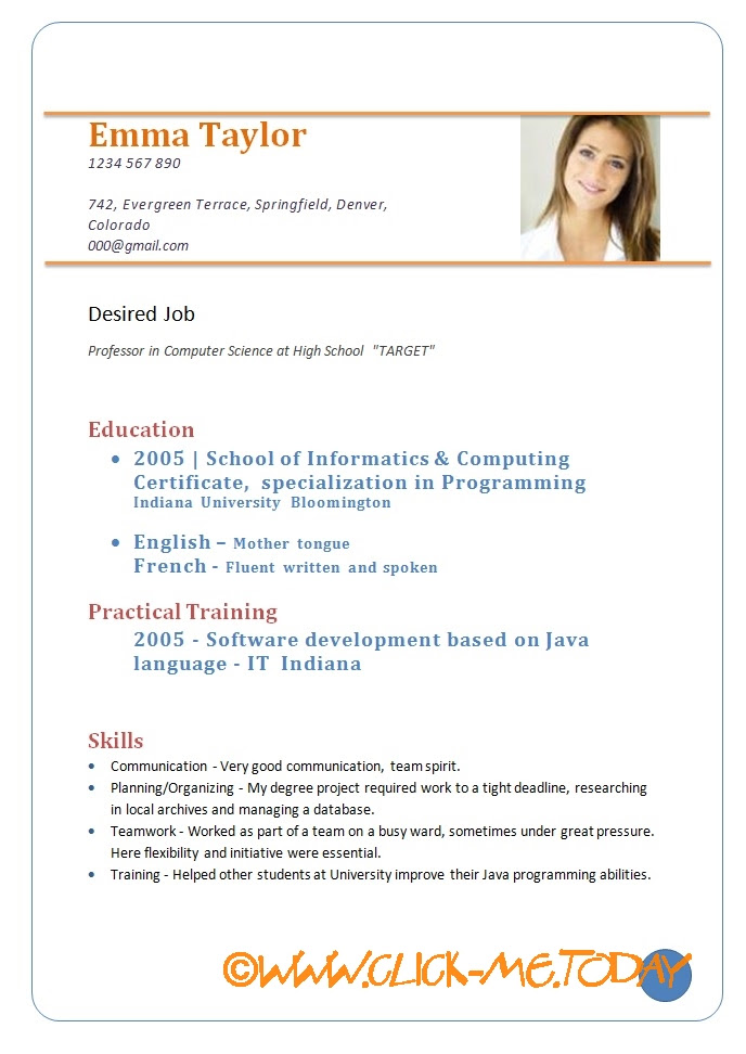 Resume format type of resume and sample, europass format cv template free download. Resume Cv Doc Thesistemplate Web Fc2 Com