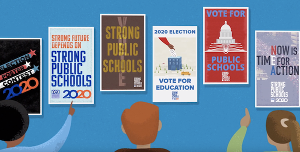 Enter the NEA Strong Public Schools poster contest today!