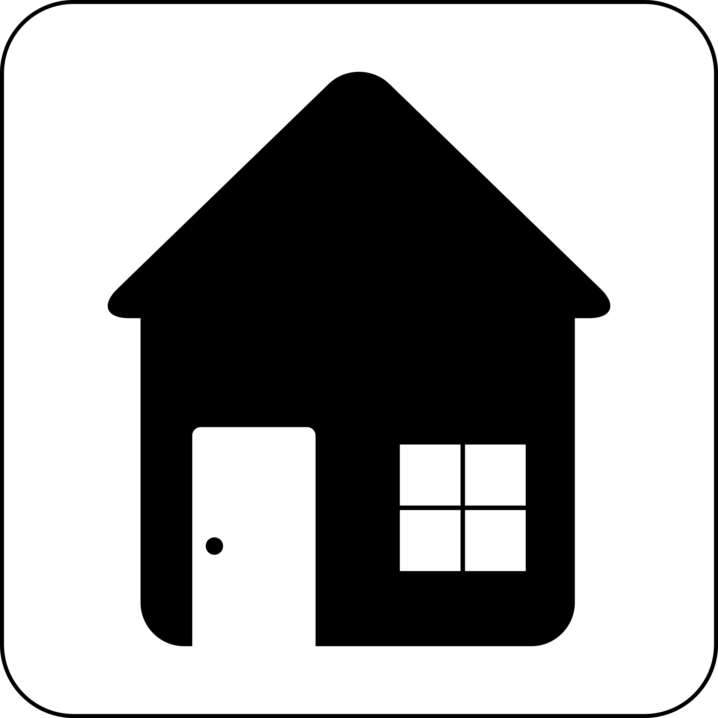 House Icon Black And White Clip Art Library