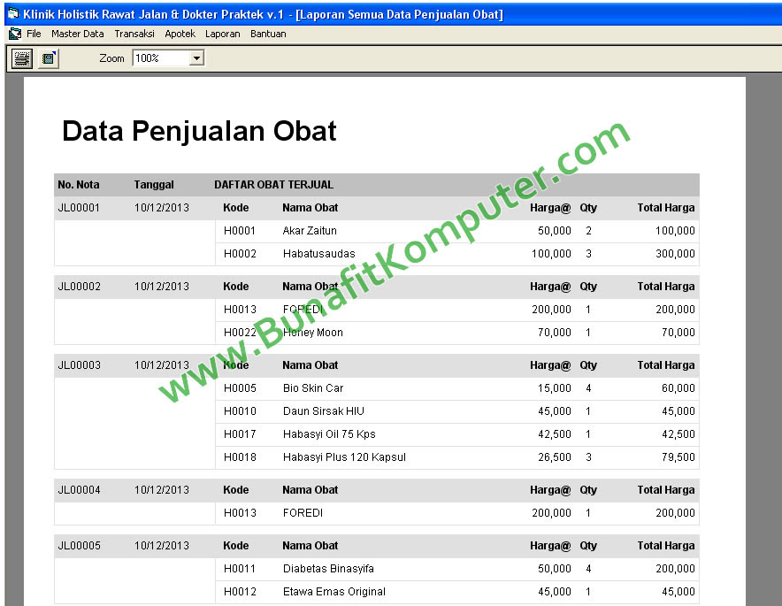 Contoh Laporan Tugas Akhir - Temblor En