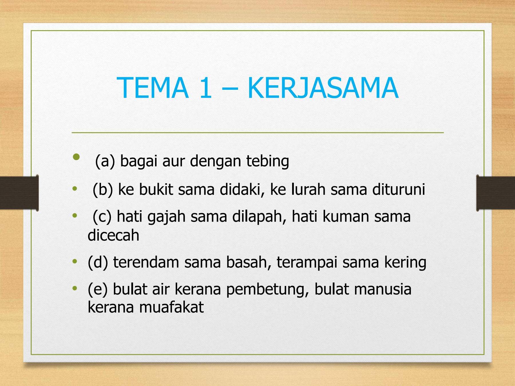 Putih kapas boleh dilihat, putih hati berkeadaan. Peribahasa