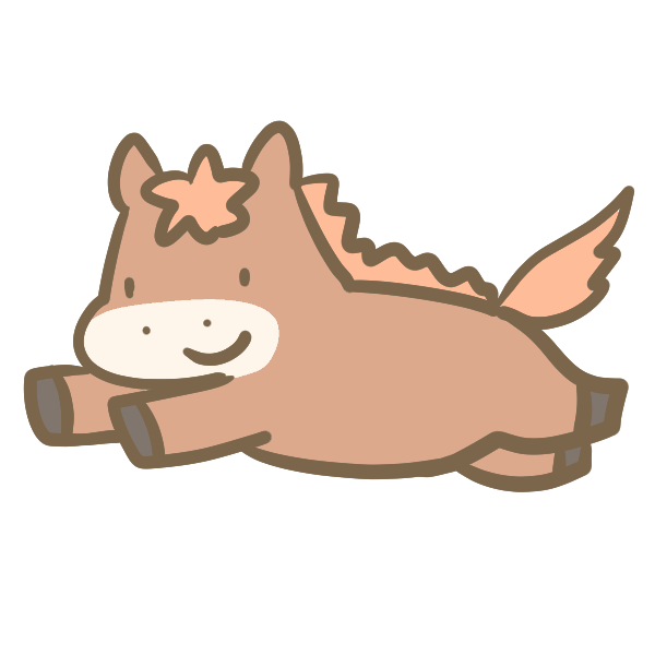 これまでで最高の馬 イラスト 可愛い 最高の動物画像