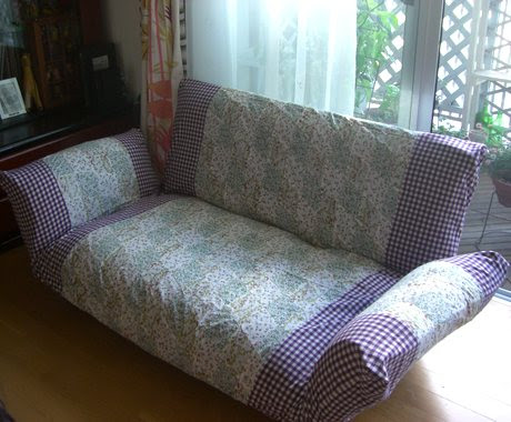 優雅 Ikea ソファーカバー 手作り 三洋ガメッツ