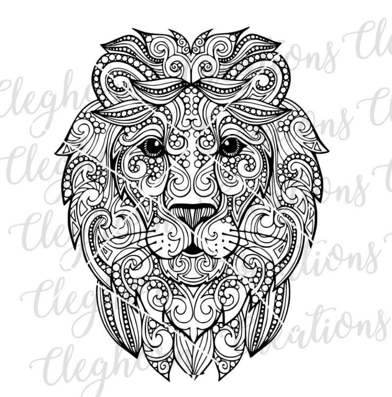 Download Mandala Lion Svg 84 File For Free