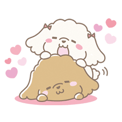 動物画像無料 最高かわいい トイ プードル イラスト 手書き