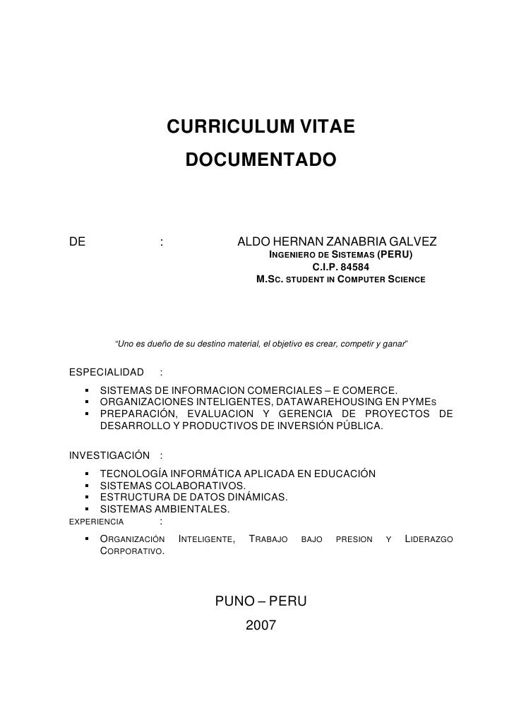 Ejemplo De Curriculum Vitae Chile 2013 Auditor Interno Ejemplo De Curriculum Base De Datos De Visualcv Muestras De Curriculos
