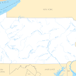 Map Of Lakes In Pa