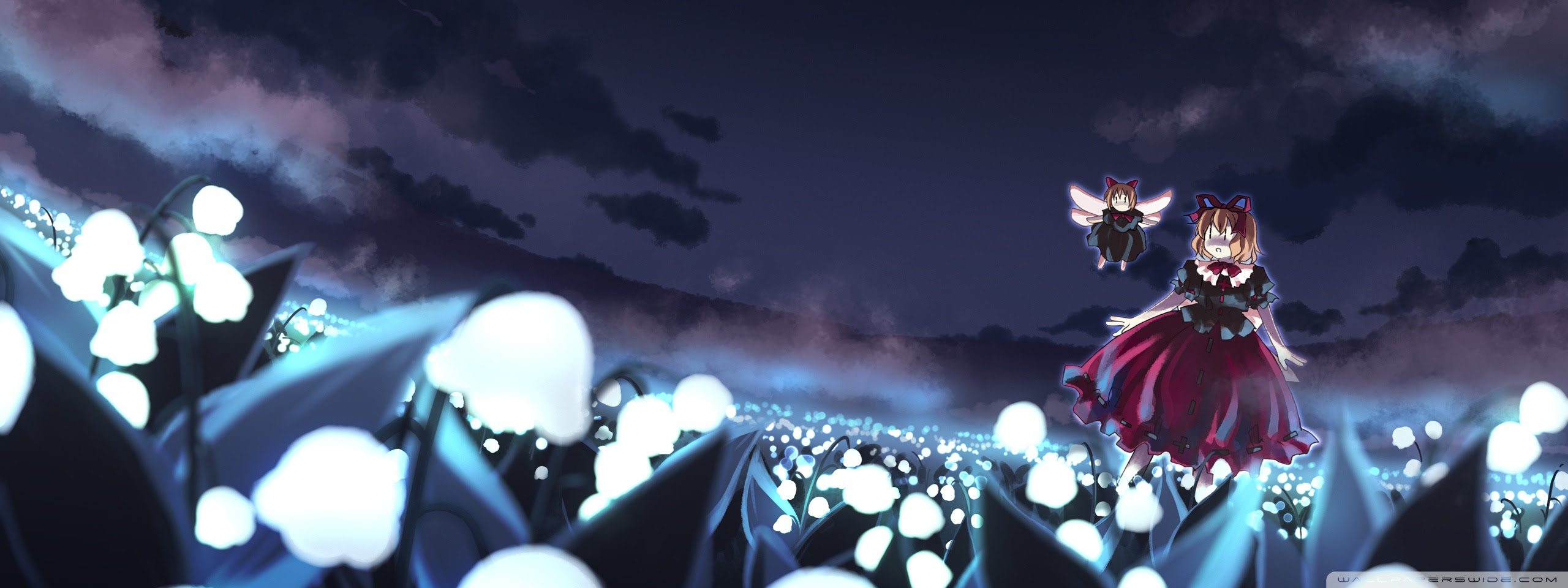 ここへ到着する 3840x1080 壁紙 アニメ ざたなもめ
