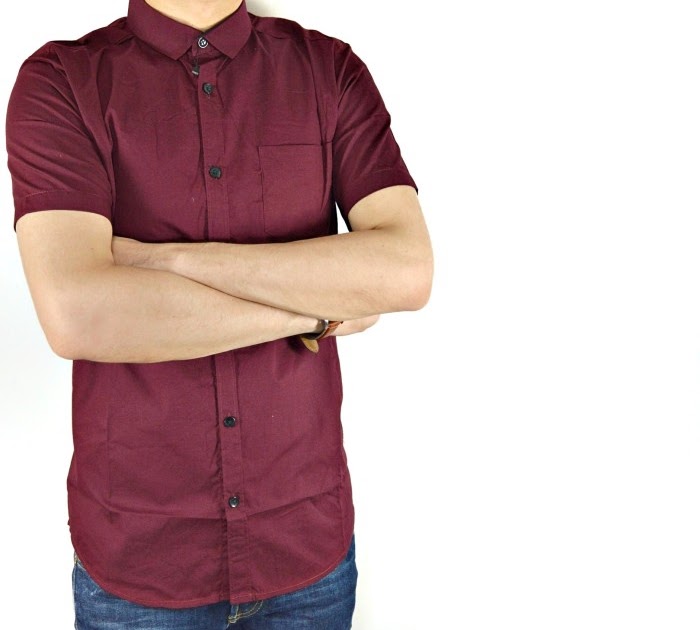 Download Baju Kemeja Cowok Warna Maroon - Kumpulan Model Kemeja