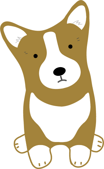 動物の画像について トップ100 コーギー イラスト