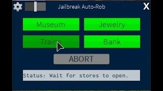 Jailbreak Auto Rob Roblox Jailbreak Gui 2018 Working Unlimited Cash - roblox jailbreak hack auto rob bank museum jewelry more