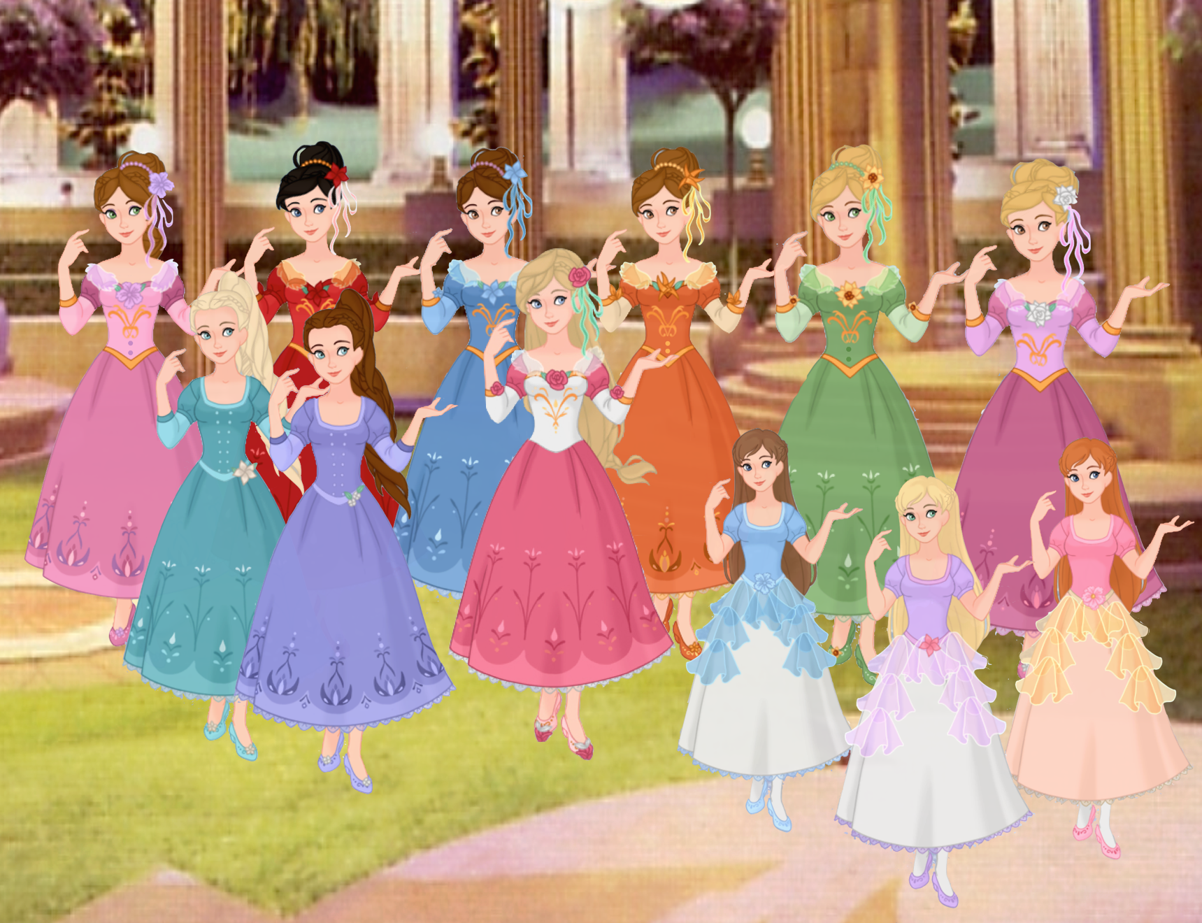 King randolph sends for his cousin duchess rowena to help turn his daughters, princess genevieve and her 11 sisters, into better ladies. Watch Barbie In The 12 Dancing Princesses Online Free Cheap Online
