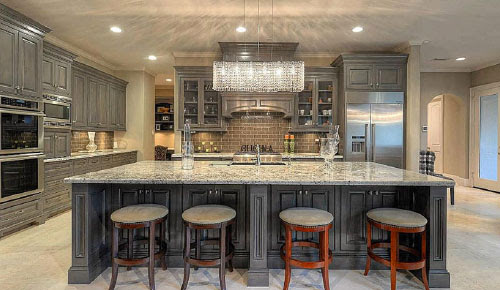 Kitchen island with sink dishwasher and seating, description: Kitchen Remodeling Kitchen Remodel Kitchen Island Design Designer Kitchen Inspiration