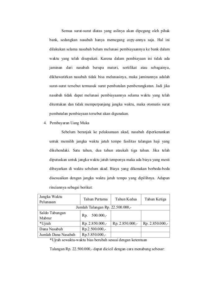 Surat Permohonan Ibadah Haji - Contoh Bu