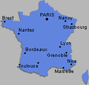 Carte De France Villes Principales ážš áž