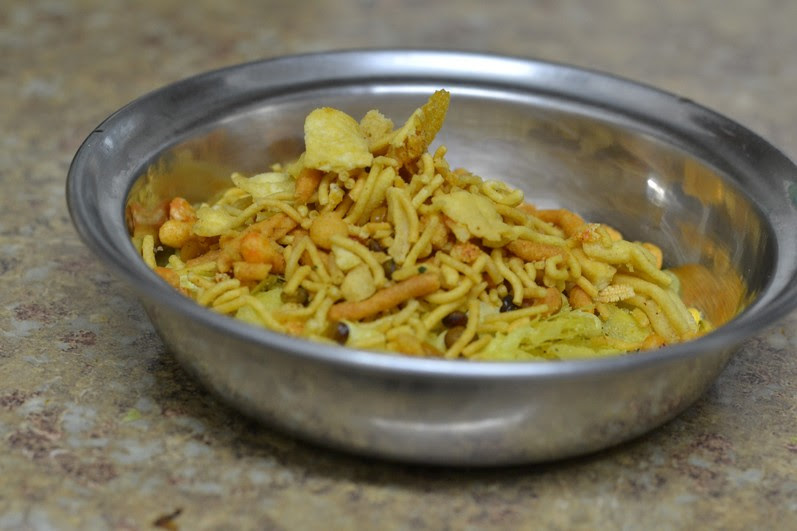 Additionally, add farsan / mixture just before you serve. Misal Pav