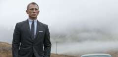 Daniel Craig, dernier interprète de  James Bond dans le film, "Skyfall."