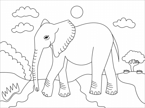 Elephant mandala coloring pages free online printable coloring pages sheets for kids get the latest free elephant mandala coloring. Elephant Coloring Page Free Printable Coloring Pages