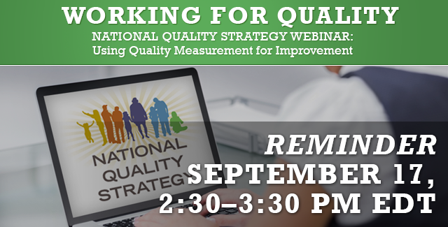 National Quality Strategy Webinar