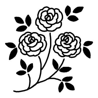 無料ダウンロード かっこいい 白黒 薔薇 イラスト 最高の新しい壁紙aahd