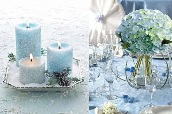Maybe you would like to learn more about one of these? Hot Winter Wedding Color Combos White Silver Ice Blue Tulle Chantilly Wedding Blog