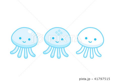 コンプリート かわいい イラスト クラゲ 画像 動物のベストギャラリー