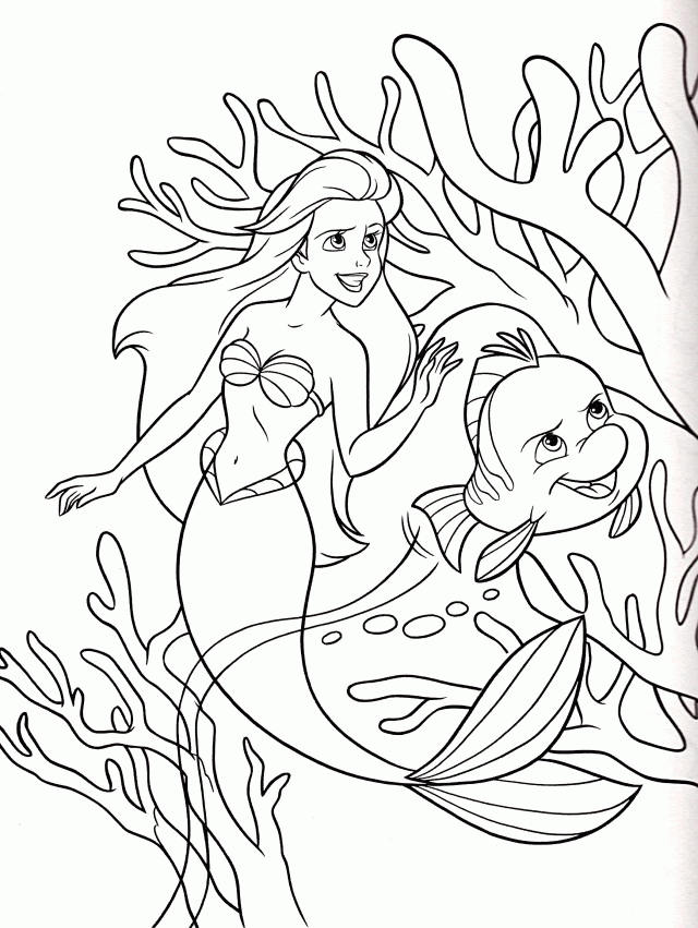2852, walt disney coloring princess ariel flounder walt disney characters 33143895 2103 2798, cute cartoon little mermaid coloring stock vector click on the coloring page to open in a new window and print. Free Ariel And Eric Coloring Pages Download Free Ariel And Eric Coloring Pages Png Images Free Cliparts On Clipart Library