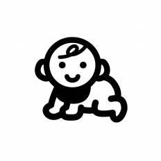 100 Epic Bestシルエット 赤ちゃん イラスト 白黒 ただのディズニー画像