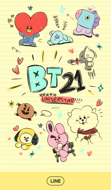 最新bt21 壁紙 最高の壁紙hd